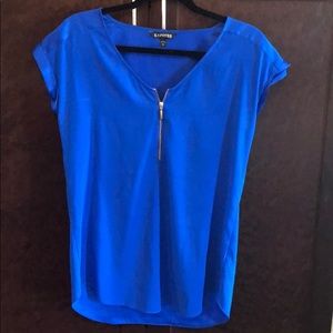 Express royal blue blouse